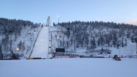 Positive snow control for Ruka