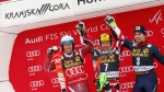 Hirscher takes the SL win in Kranjska Gora, Kristoffersen the globe