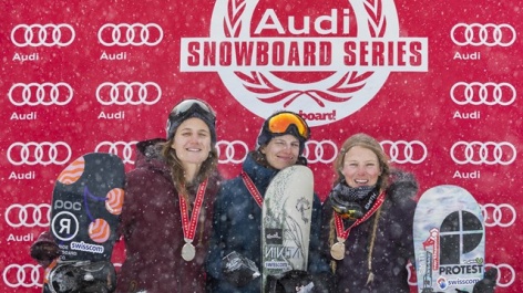 Koenz and Burch Swiss slopestyle champs