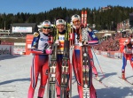 Марит Бьорген выиграла лыжный марафон в финале Кубка мира в Холменколлене