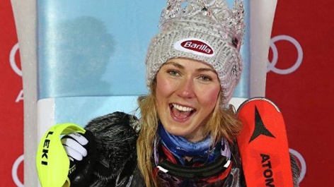 Шиффрин выиграла гигант в Куршевеле 