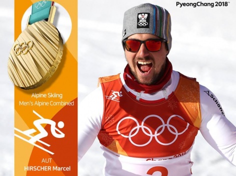 Марсель Хиршер - олимпийский чемпион-2018 в альпийской комбинации