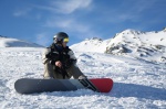 Австрийские сноубордисты остались без снега в США