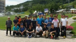 Freestyle Skiing inspection at PyeongChang 2018 Olympic sites 