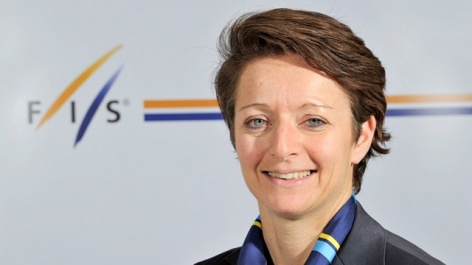 FIS Secretary General Sarah Lewis honoured for services to sport