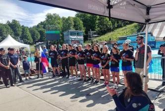 Акробаты-лыжники вернулись из-за океана