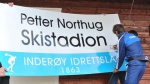 Петтер Нортуг открыл стадион имени себя