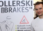 Roller skis with brakes were presented in Norway