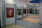 Выставка спортивной живописи "Навстречу Олимпиаде" открыта в Москве