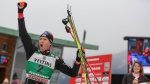 Bernhard Gruber powers to the win in Val di Fiemme