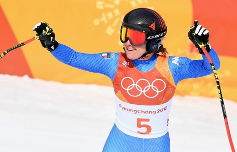 София Годжиа - олимпийская чемпионка в скоростном спуске