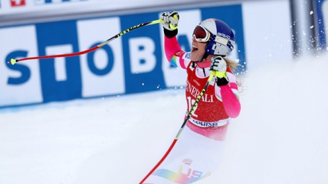 Lindsey Vonn back on top in Lake Louise