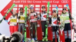 Chapuis and Thompson triumph in ski cross season opener