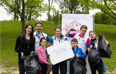 Lausanne 2020 gets into plogging