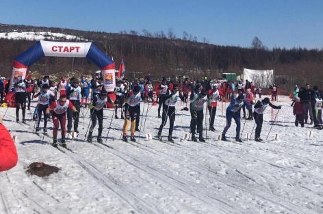 XXX Всероссийские соревнования "Лыжня Вяльбе" прошли в Магадане