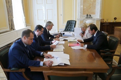 Павел Колобков провёл рабочие встречи с руководителями федераций