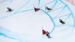 Роман Ильин и Софья Смирнова - в финале «А» первого этапа Кубка Европы по ски-кроссу