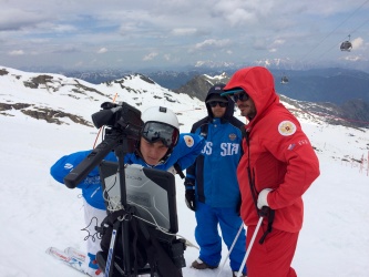 Первый «снежный» сбор в Капруне завершен