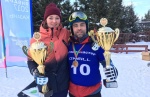 Станислав Детков и Алёна Заварзина выиграли Чемпионат России в параллельном слаломе-гиганте