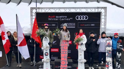 Murase dominates to earn ladies big air gold for Japan in Cardrona