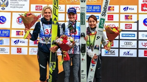 Эма Клинец победила в индивидуальном старте в Чайковском