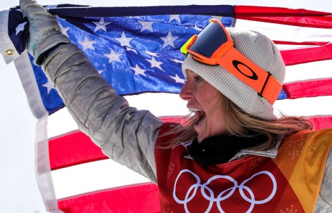 Джейми Андерсон – олимпийская чемпионка по сноуборду в слоуп-стайле