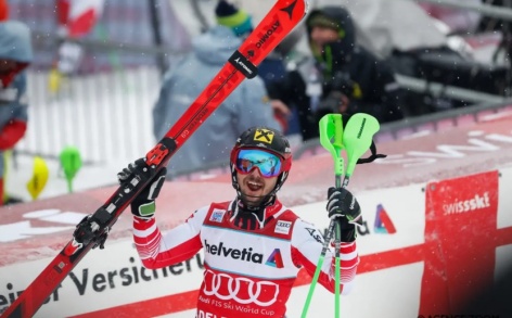 The love story between Marcel Hirscher and Adelboden continues