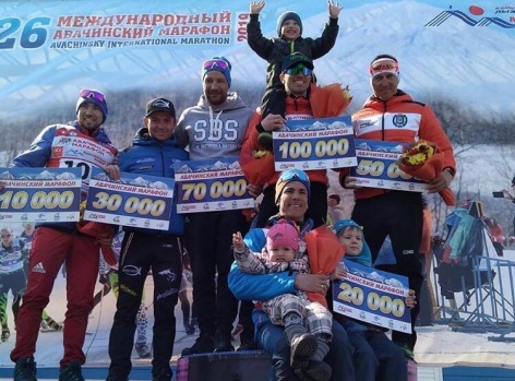Турышев и Черноусова – победители Авачинского марафона