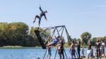 Canadian halfpipe athletes push their limits with Cirque du Soleil training