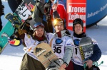 Райан Стассел и Миябу Оницука – чемпионы мира в сноубордическом слоуп-стайле