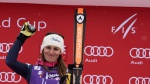 Fanchini wins, Vonn secures eighth downhill title