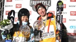 Riddle and Sharpe take wins in Tignes halfpipe, while Wise and Onozuka claim globes