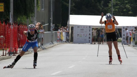Anastasia Voronina wins the World Cup in roller skis