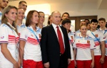 Vladimir Putin: «It’s a great example of a right attitude to sports, physical culture and health»