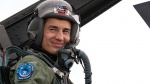 Kamil Stoch flew in an F-16 Flying Falcon