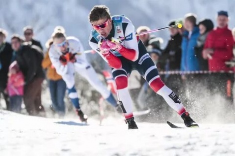 Йоханнес Клэбо и Стина Нильсон – победители спринта в Давосе