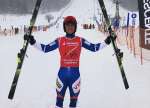 Владислав Новиков - бронзовый призер этапа Кубка Азии в гиганте 