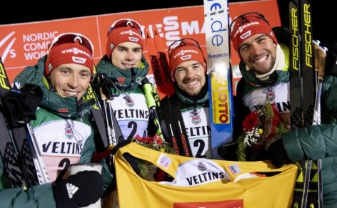 Germany shines in Ruka Team Event