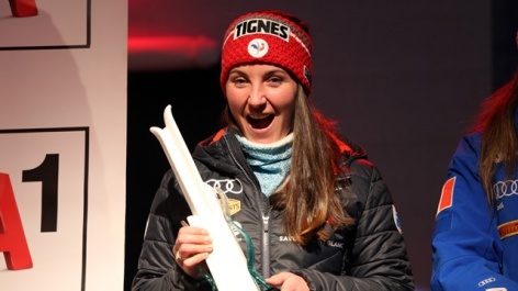 Tiffany Gauthier is ready for the World Cup podium