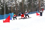 Молодые сноубордисты соревнуются в Красноярске