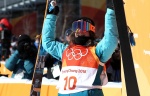 Сара Хёффлин – чемпионка Олимпиады в лыжном в слоуп-стайле 