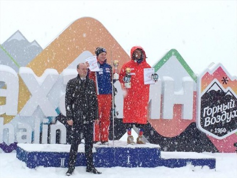 Дарья Овчинникова и Семен Ефимов - обладатели Кубка России сезона 2015-2016 в общем зачете