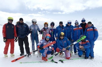 Сборная России по ски-кроссу проводит сбор на Эльбрусе