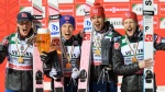 Норвежцы выиграли командный турнир на Чемпионате мира по полетам на лыжах