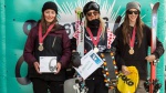 Tanno and Hunziker Swiss slopestyle champions