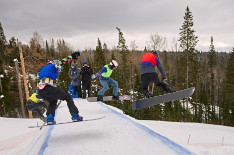 Первый этап Кубка России в сноуборд-кроссе отменён