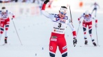 Bjoergen leads Norwegian sweep of ladies' 30 km