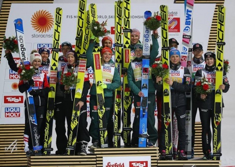 Сборная Германии выиграла смешанные соревнования на ЧМ