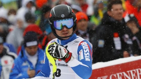 Александр Хорошилов - второй на этапе Кубка Европы в слаломе 