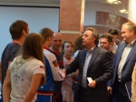 Minister met the Russian National mogul team